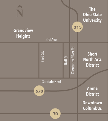 Map of Arena District