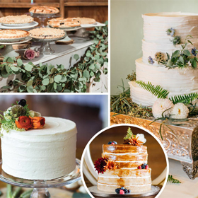 Fall wedding trends: Cakes and pastries