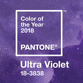 Pantone color of the year 2018: Ultra violet